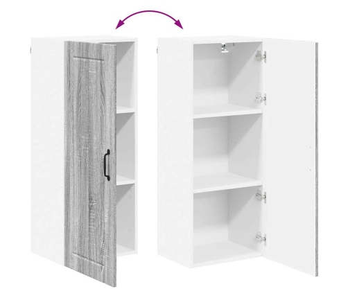 Virtuves Sienas Skapītis Pelēks Sonoma 40 X 31 X 100 Cm Vidaxl