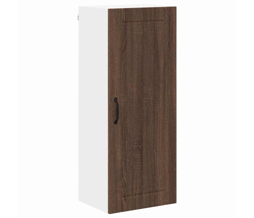 Virtuves Sienas Skapītis Brūns Ozols 40 X 31 X 100 Cm Vidaxl