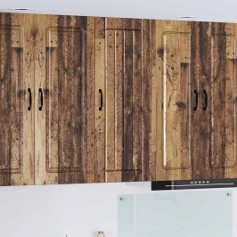 Virtuves Sienas Skapītis Ar Plauktu Vecs Koks 40 X 31 X 100 Cm Vidaxl