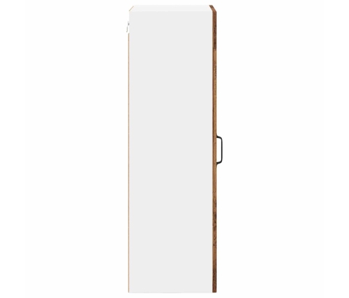 Virtuves Sienas Skapītis Ar Plauktu Vecs Koks 40 X 31 X 100 Cm Vidaxl