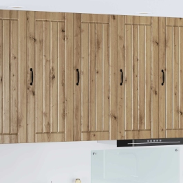 Virtuves Sienas Skapītis Artisānā Ozols 40 X 31 X 100 Cm Vidaxl