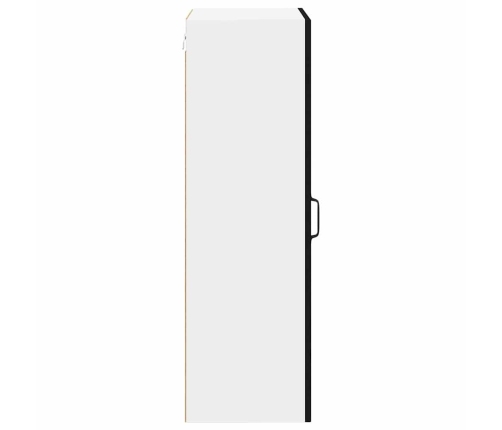 Virtuves Sienas Skapītis Ar Plauktu Melna 50 X 31 X 100 Cm Vidaxl