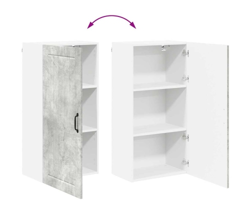 Virtuves Sienas Skapītis Betona Pelēks 50 X 31 X 100 Cm Vidaxl