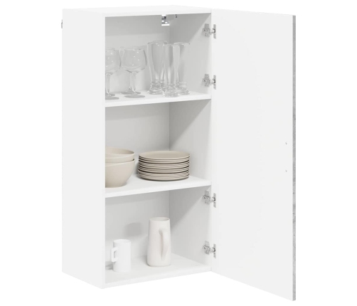 Virtuves Sienas Skapītis Betona Pelēks 50 X 31 X 100 Cm Vidaxl