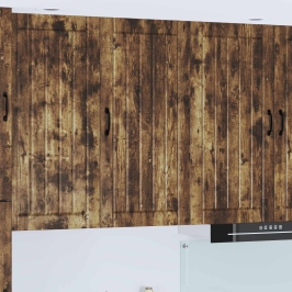 Virtuves Sienas Skapītis Dūmaka Ozols 50 X 31 X 100 Cm Vidaxl