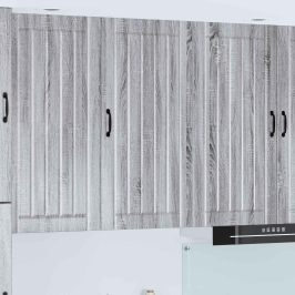 Virtuves Sienas Skapītis Pelēks Sonoma 50 X 31 X 100 Cm Vidaxl