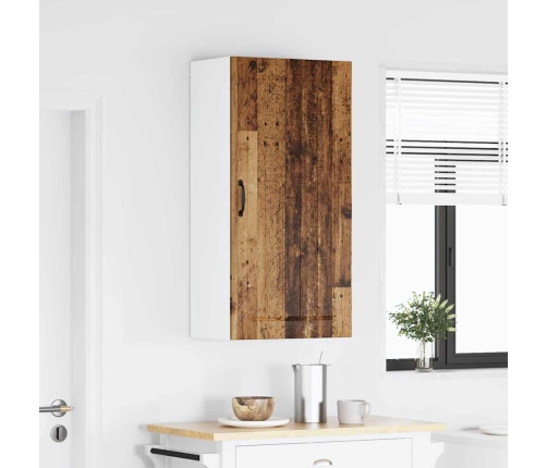 Virtuves Sienas Skapītis Ar Plauktu Vecs Koks 50 X 31 X 100 Cm Vidaxl