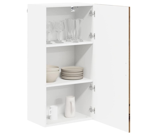 Virtuves Sienas Skapītis Ar Plauktu Vecs Koks 50 X 31 X 100 Cm Vidaxl