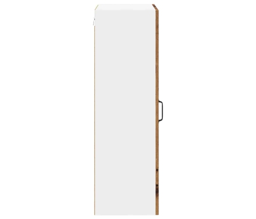 Virtuves Sienas Skapītis Ar Plauktu Vecs Koks 50 X 31 X 100 Cm Vidaxl