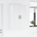 Virtuves Sienas Skapītis Ar Plauktu Balts 60 X 31 X 100 Cm Vidaxl