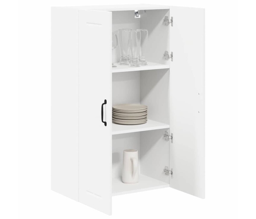 Virtuves Sienas Skapītis Ar Plauktu Balts 60 X 31 X 100 Cm Vidaxl