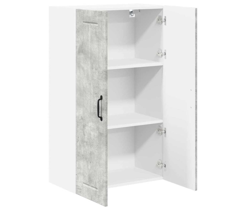 Virtuves Sienas Skapītis Betona Pelēks 60 X 31 X 100 Cm Vidaxl