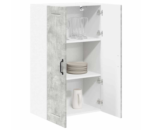 Virtuves Sienas Skapītis Betona Pelēks 60 X 31 X 100 Cm Vidaxl