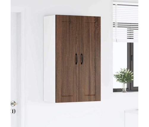 Virtuves Sienas Skapītis Brūns Ozols 60 X 31 X 100 Cm Vidaxl