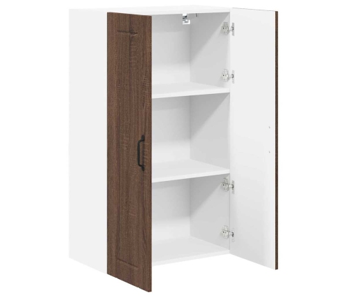 Virtuves Sienas Skapītis Brūns Ozols 60 X 31 X 100 Cm Vidaxl