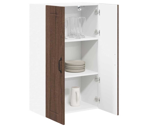 Virtuves Sienas Skapītis Brūns Ozols 60 X 31 X 100 Cm Vidaxl