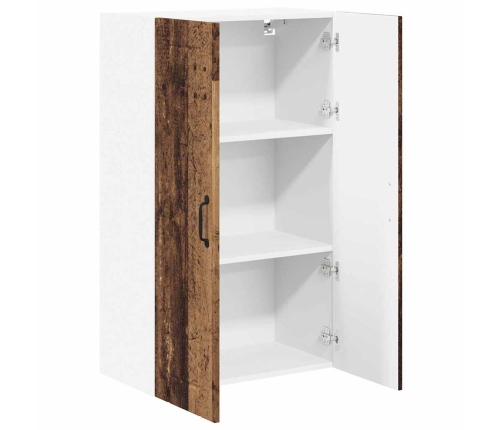 Virtuves Sienas Skapītis Ar Plauktu Vecs Koks 60 X 31 X 100 Cm Vidaxl