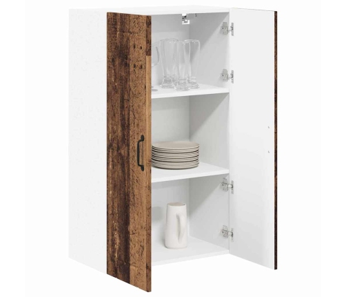 Virtuves Sienas Skapītis Ar Plauktu Vecs Koks 60 X 31 X 100 Cm Vidaxl