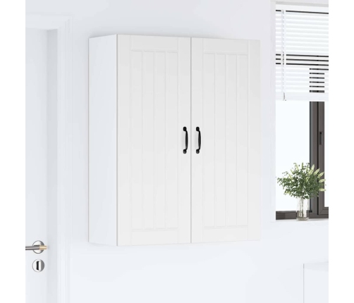 Virtuves Sienas Skapītis Ar Plauktu Balts 80 X 31 X 100 Cm Vidaxl