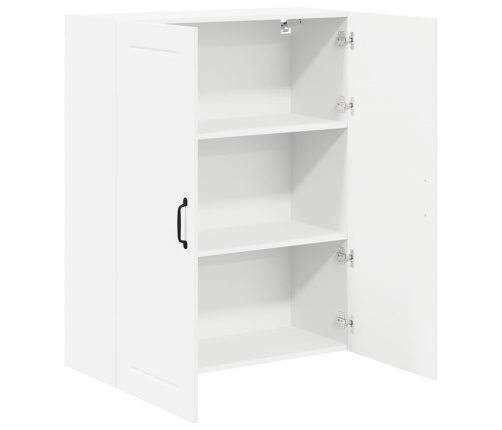 Virtuves Sienas Skapītis Ar Plauktu Balts 80 X 31 X 100 Cm Vidaxl