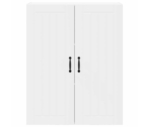 Virtuves Sienas Skapītis Ar Plauktu Balts 80 X 31 X 100 Cm Vidaxl