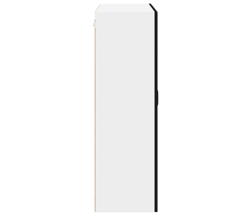 Virtuves Sienas Skapītis Ar Plauktu Melna 80 X 31 X 100 Cm Vidaxl