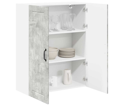 Virtuves Sienas Skapītis Betona Pelēks 80 X 31 X 100 Cm Vidaxl