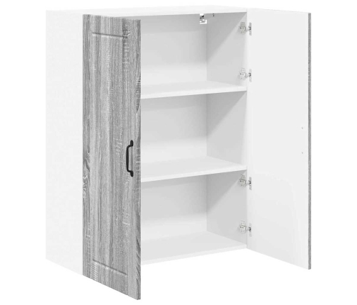 Virtuves Sienas Skapītis Pelēks Sonoma 80 X 31 X 100 Cm Vidaxl