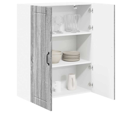 Virtuves Sienas Skapītis Pelēks Sonoma 80 X 31 X 100 Cm Vidaxl