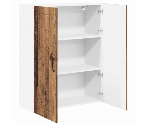 Virtuves Sienas Skapītis Ar Plauktu Vecs Koks 80 X 31 X 100 Cm Vidaxl