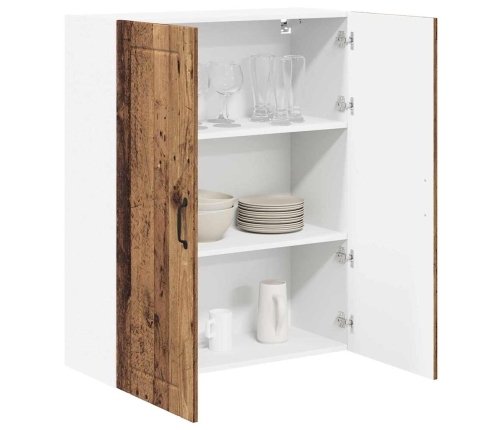 Virtuves Sienas Skapītis Ar Plauktu Vecs Koks 80 X 31 X 100 Cm Vidaxl