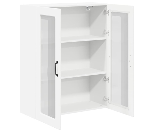 Virtuves Sienas Skapītis Ar Plauktu Balts 80 X 31 X 100 Cm Vidaxl