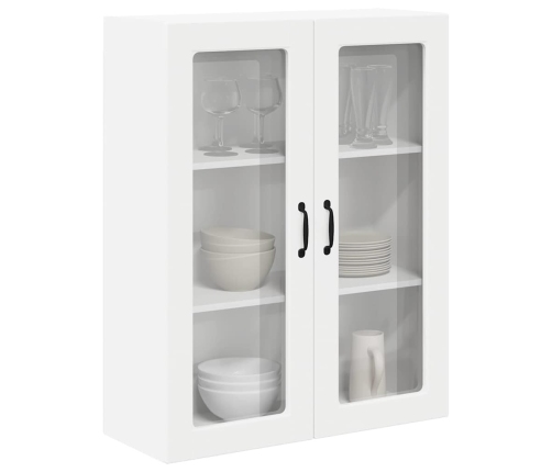 Virtuves Sienas Skapītis Ar Plauktu Balts 80 X 31 X 100 Cm Vidaxl