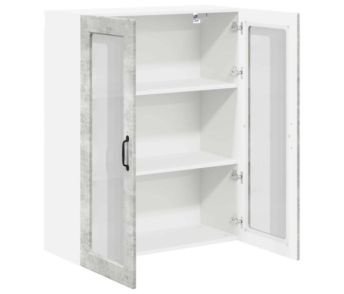 Virtuves Sienas Skapītis Betona Pelēks 80 X 31 X 100 Cm Vidaxl