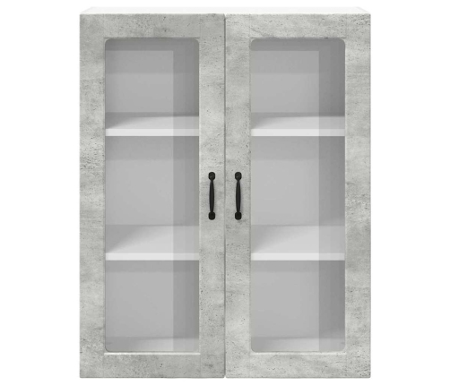 Virtuves Sienas Skapītis Betona Pelēks 80 X 31 X 100 Cm Vidaxl