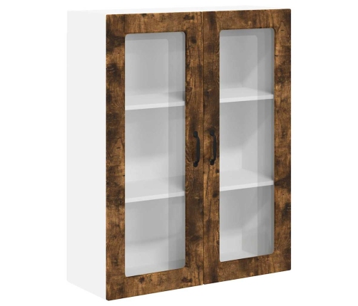 Virtuves Sienas Skapītis Dūmaka Ozols 80 X 31 X 100 Cm Vidaxl