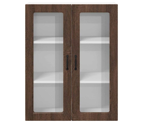 Virtuves Sienas Skapītis Ar Durvīm Brūns Ozols 80 X 31 X 100 Cm Vidaxl