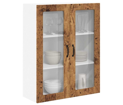 Virtuves Sienas Skapītis Ar Plauktu Vecs Koks 80 X 31 X 100 Cm Vidaxl