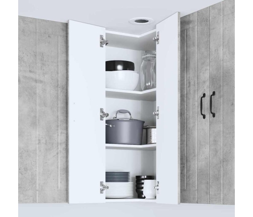 Virtuves Sienas Skapītis Betona Pelēks 57 X 57 X 100 Cm Vidaxl