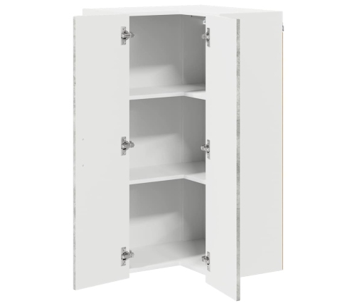 Virtuves Sienas Skapītis Betona Pelēks 57 X 57 X 100 Cm Vidaxl