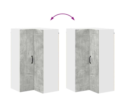 Virtuves Sienas Skapītis Betona Pelēks 57 X 57 X 100 Cm Vidaxl