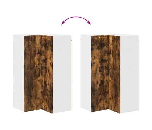 Virtuves Sienas Skapītis Dūmaka Ozols 57 X 57 X 100 Cm Vidaxl