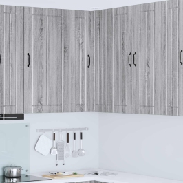 Virtuves Sienas Skapītis Pelēks Sonoma 57 X 57 X 100 Cm Vidaxl