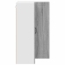 Virtuves Sienas Skapītis Pelēks Sonoma 57 X 57 X 100 Cm Vidaxl