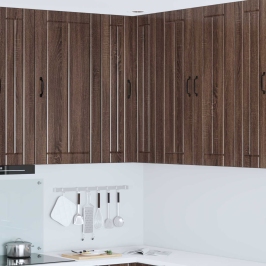 Virtuves Sienas Skapītis Brūns Ozols 57 X 57 X 100 Cm Vidaxl