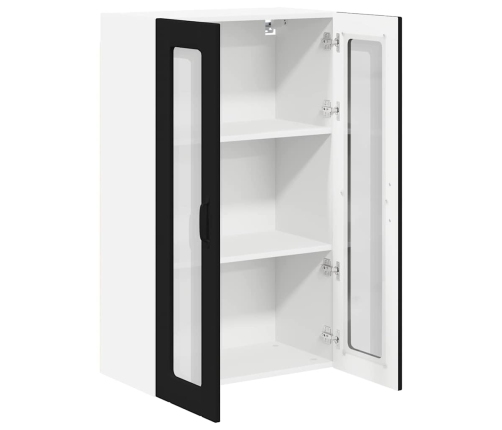 Virtuves Sienas Skapītis Ar Plauktu Melna 60 X 31 X 100 Cm Vidaxl