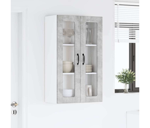 Virtuves Sienas Skapītis Betona Pelēks 60 X 31 X 100 Cm Vidaxl