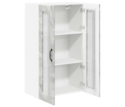 Virtuves Sienas Skapītis Betona Pelēks 60 X 31 X 100 Cm Vidaxl