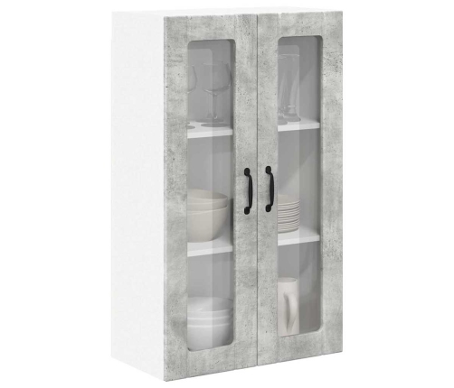 Virtuves Sienas Skapītis Betona Pelēks 60 X 31 X 100 Cm Vidaxl