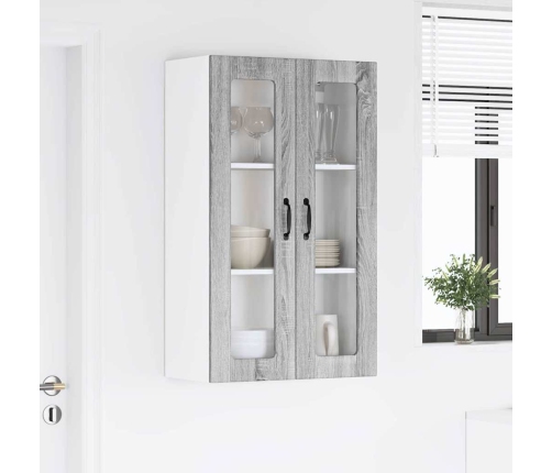 Virtuves Sienas Skapītis Pelēks Sonoma 60 X 31 X 100 Cm Vidaxl